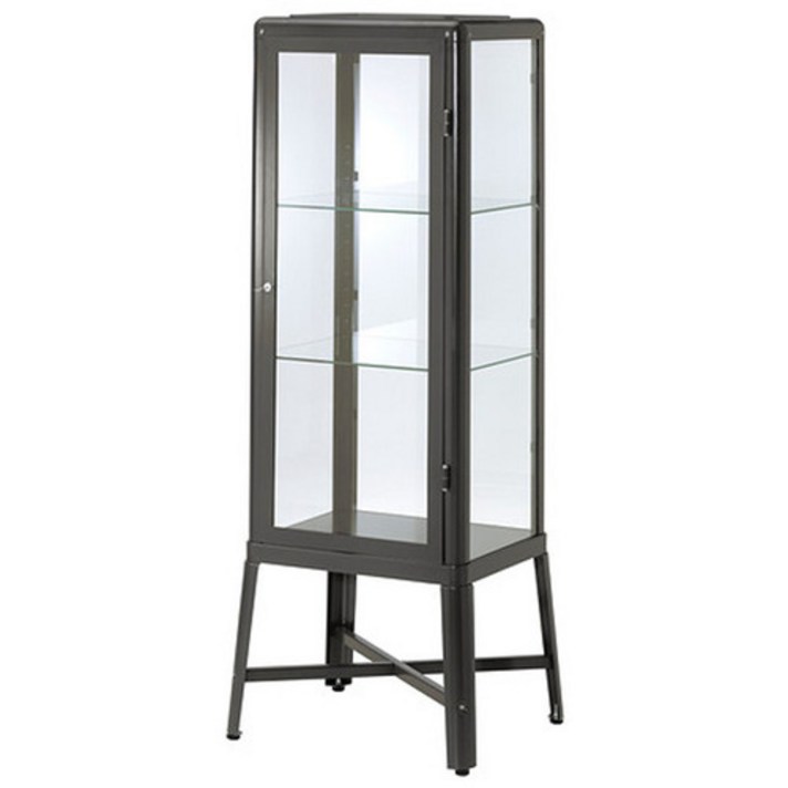 이케아 FABRIKOR 유리장식장 57x150 다크그레이 402.422.95 당일발송