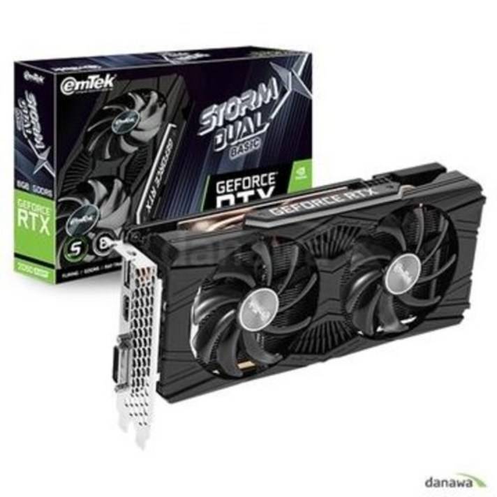 이엠텍 지포스 RTX 2060 SUPER STORM X Dual BASIC D6 그래픽카드 8GB