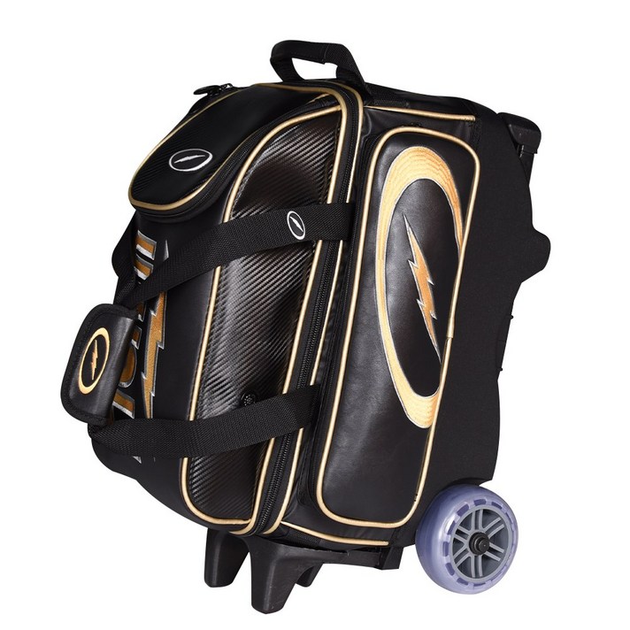  Storm Bag 2-Ball Roller Volt (시소백 만능크리너 티슈 증정), 블랙/골드 