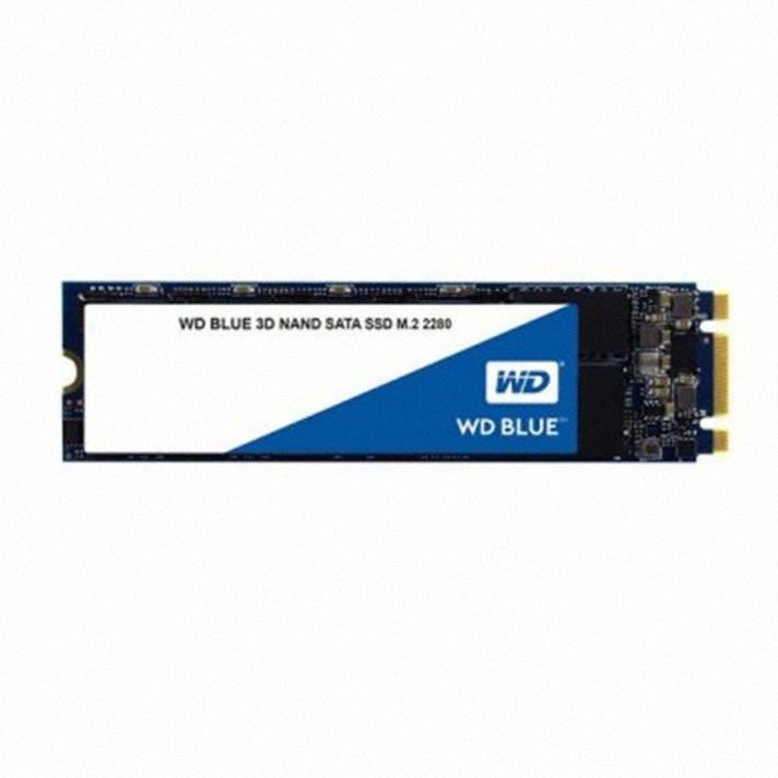 WD Blue 3D M.2 2280 500GB SSD, WD Blue 3D M.2 2280 500GB없음