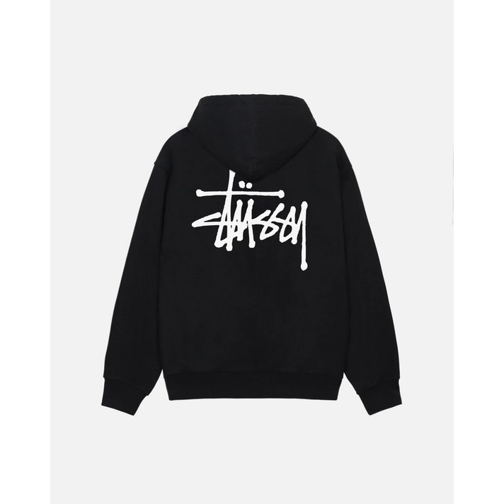 국내배송 24SS 스투시 베이직 후드 블랙 1925000