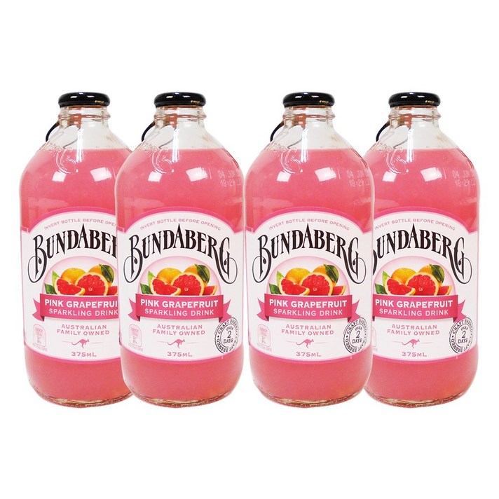 분다버그 핑크자몽 375ml 4개세트
