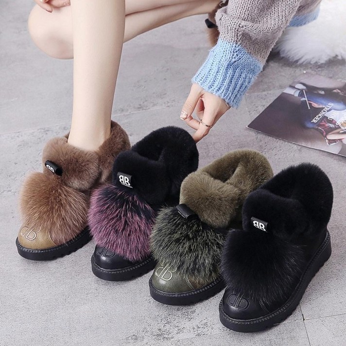 kirahosi 클래식 어그부츠 겨울 털신발 방한화 모카신 여성 캐주얼 472호+덧신증정