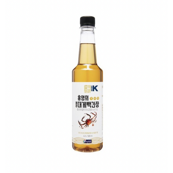 홍영의 어간장 붉은대게백간장, 500ml, 3개