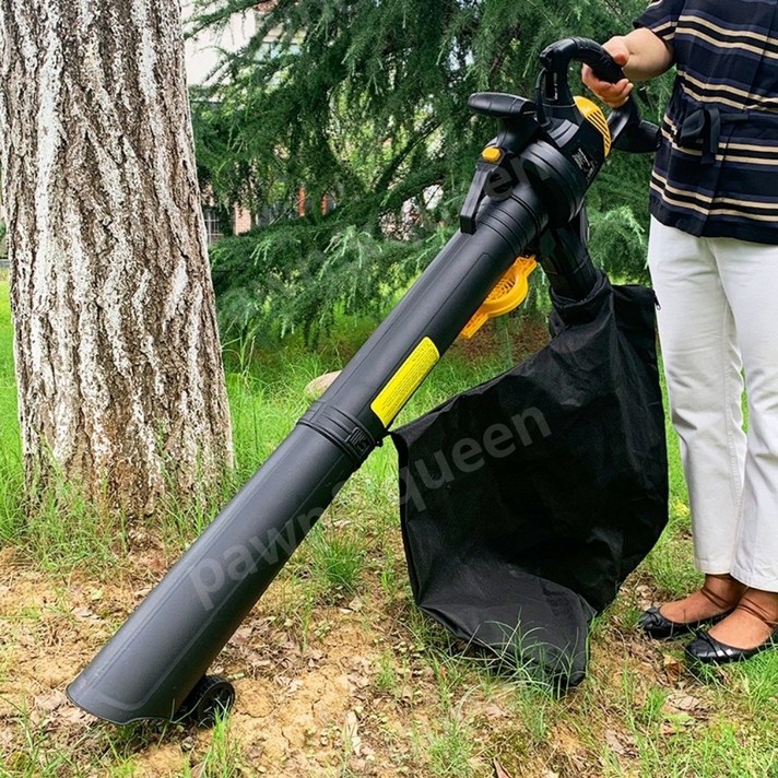 폰앤퀸 대포 송풍기 대형 제설 유선 낙엽 파쇄 바퀴, 3000W, 1개
