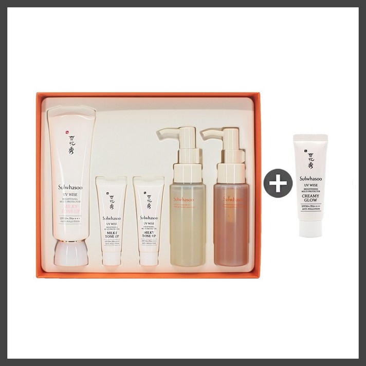 설화수 상백크림 기획세트 AD23 2호+상백크림 10ml 1호 1개, 1세트, 50ml