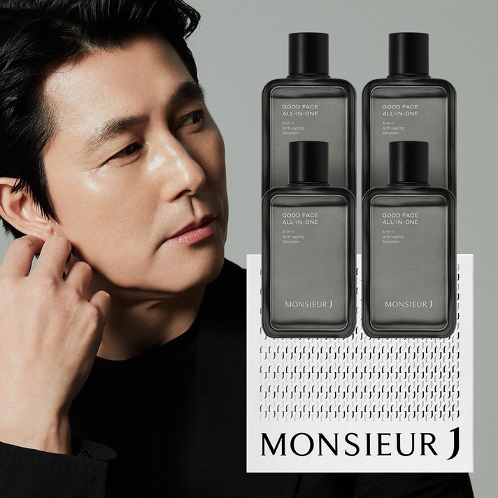 공식 판매처 무슈제이 굿 페이스 올인원 더블 기획 세트, 4개, 140ml