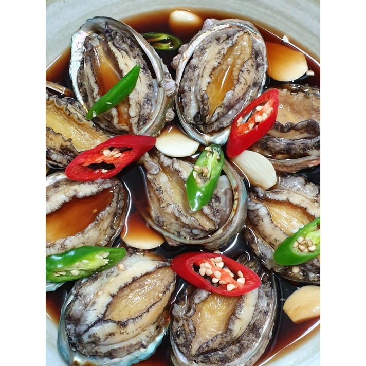 새우장 1kg + 꼬마전복장 1kg 총 2통
