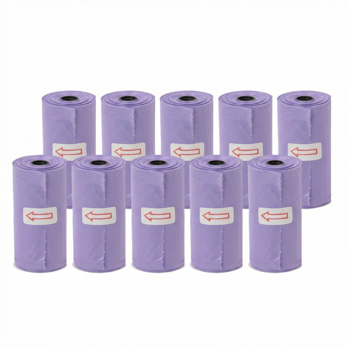 토리토스 도톰미니풉백 향기나는 두꺼운 배변봉투, 1세트, 200개입, 라벤더향