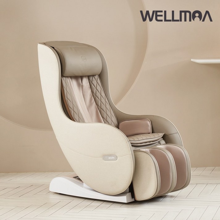 
                                                        웰모아 트윈뮤 미니 안마의자 방문설치, HCW-5000, 아이보리
                                                    