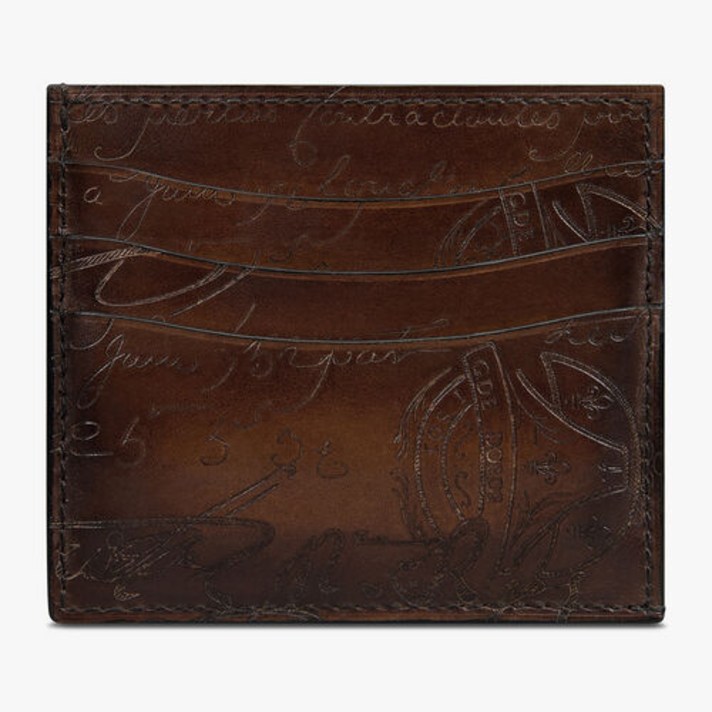  벨루티 카드/명함지갑 Bambou 6CC Scritto Leather Card Holder SKU : BAMBOU_6CC_NEO-JOUR-V2 