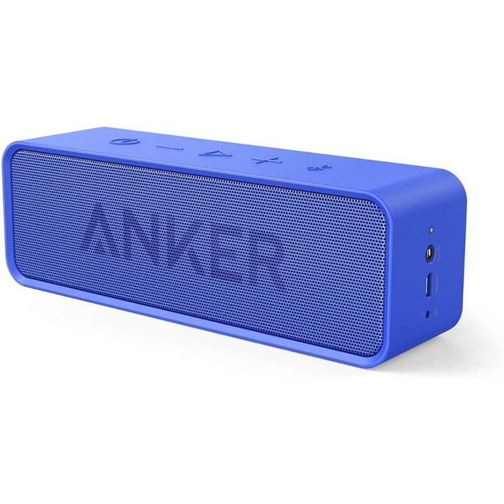 Anker 엔커 사운드코어 가성비 블루투스 스피커 블루, A3102, 블루