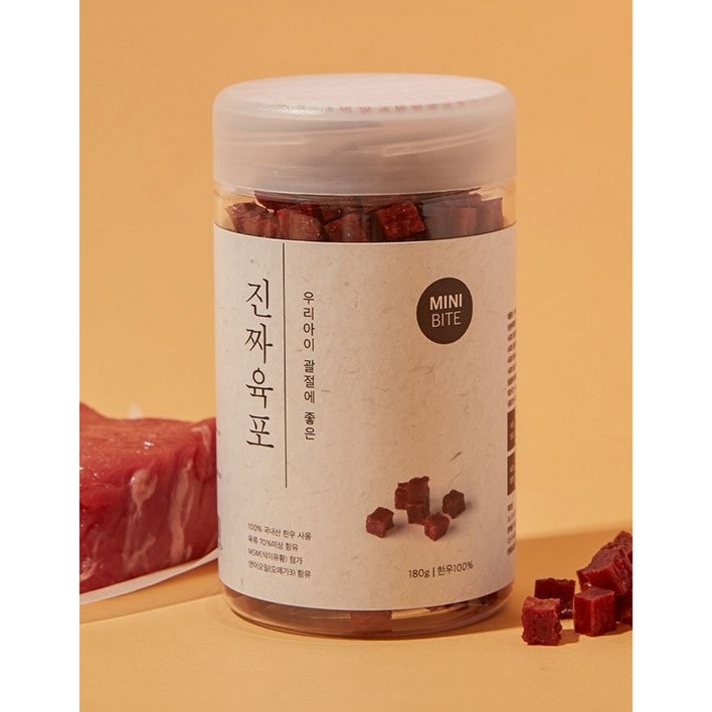 펫프렌즈 진짜육포 시리즈 5종 180g x2개  애견간식