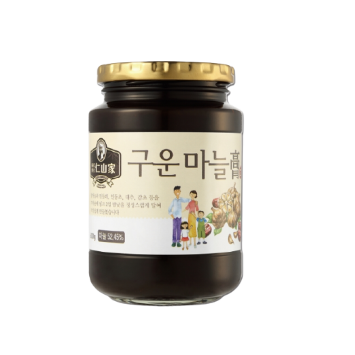 [인산가]구운 마늘고 600g]유황 밭 육쪽 마늘 수제 청 차 액기스 진액 조청, 인산가 구운 마늘고 600g[인산의학 선택안함]