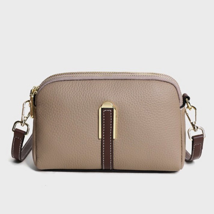 BSHAANS 여성 미니크로스백 데일리 소가죽 미니핸드백 BS021