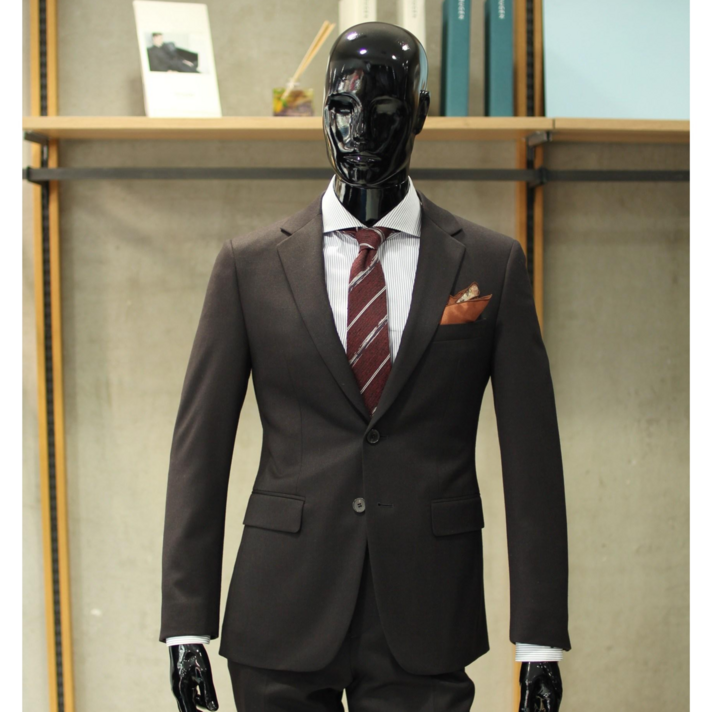 트루젠 20FW 브라운칼라 울혼방 항균소재 추동정장 AF9MTJ720