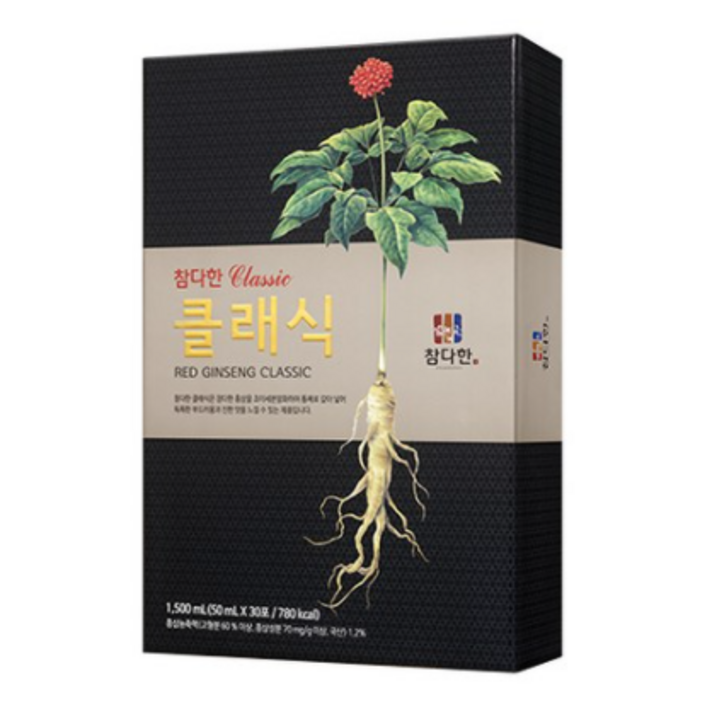 참다한 클래식 홍삼진액 30p, 1500ml, 5개