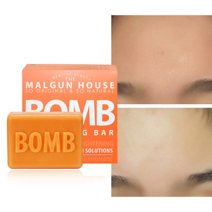 뷰티에어포트 더맑은 비타민폭탄팩 여드름 미백 비타민 비누 1개, 비타민폭탄팩 1개