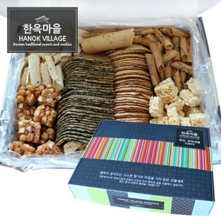 한옥마을한과 알뜰한과세트 전병, 1200g, 1개