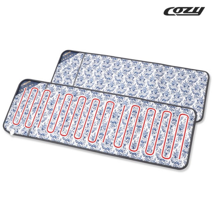 자동차 열선시트 뒷좌석 차박 온열매트 캠핑 전기장판 12/24볼트 매트 국내산 순면, 24V, 대