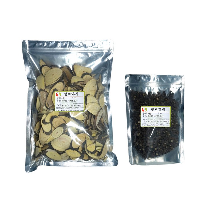 국산 헛개나무600g + 헛개열매 300g 번들 1세트, 1세트(헛개나무600g+헛개나무열매300g)