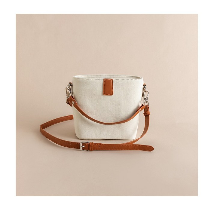 하이바다 여성 가벼운 캔버스 숄더백