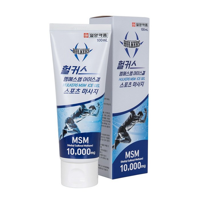 일양약품 헐커스 MSM 아이스겔 스포츠마사지 100ml, 1개