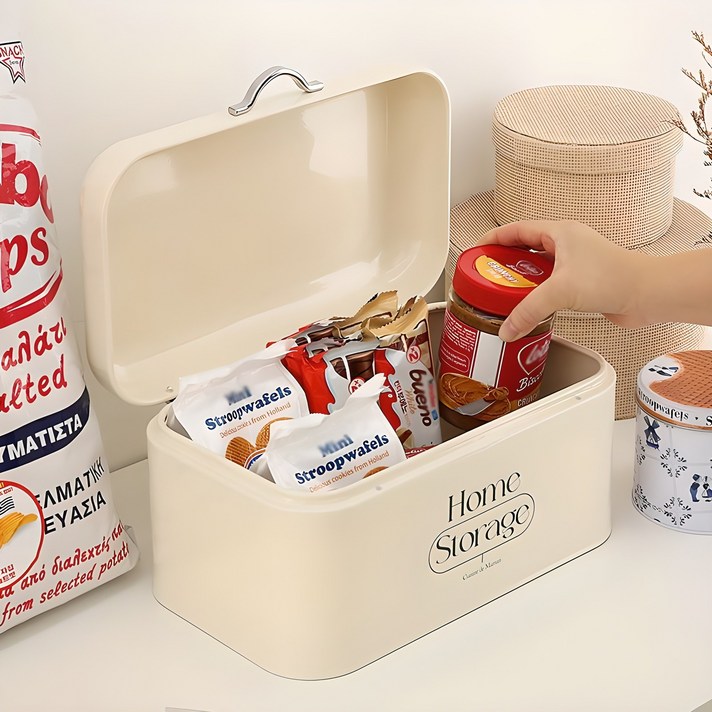 달팽이리빙 퀴진드마망 철제 보관함