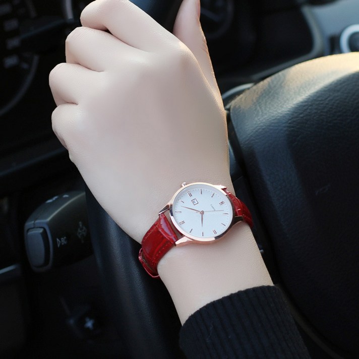손목시계 대학생 여성 장식 시계 중학생 선물 신학기 여자 커플 87번 Z