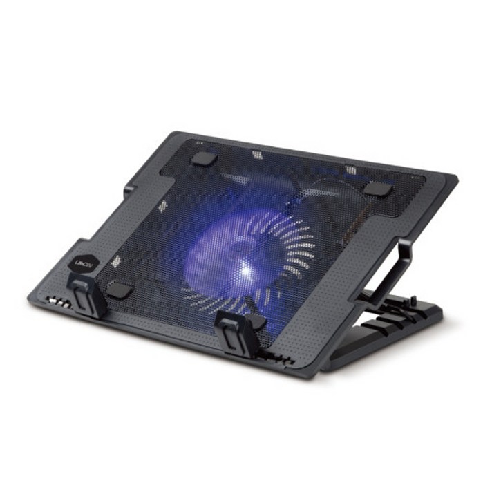  라온 LAAON 각도조절 ABS 노트북 쿨러 받침대 USB 2포트 탑재 