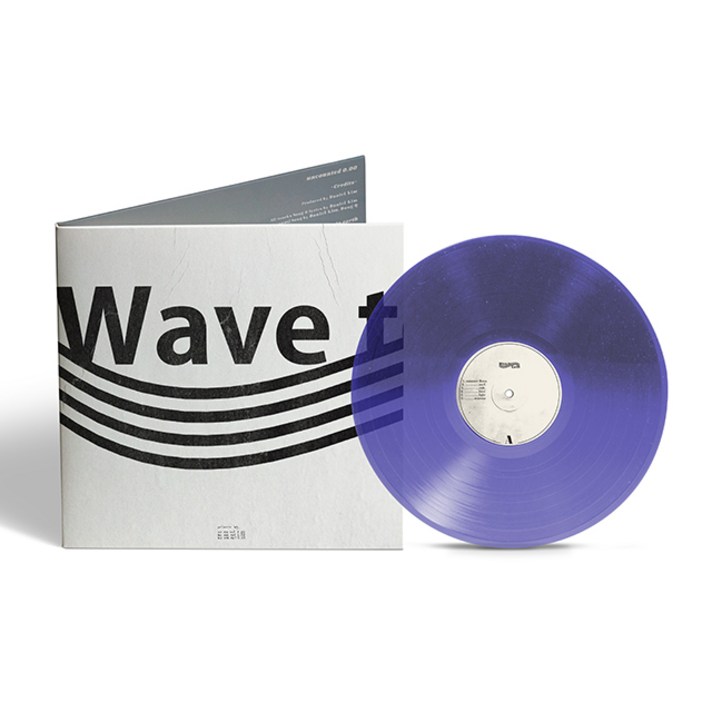  [LP] wave to earth (웨이브 투 어스) - uncounted 0.00 [투명 블루 컬러 LP] 