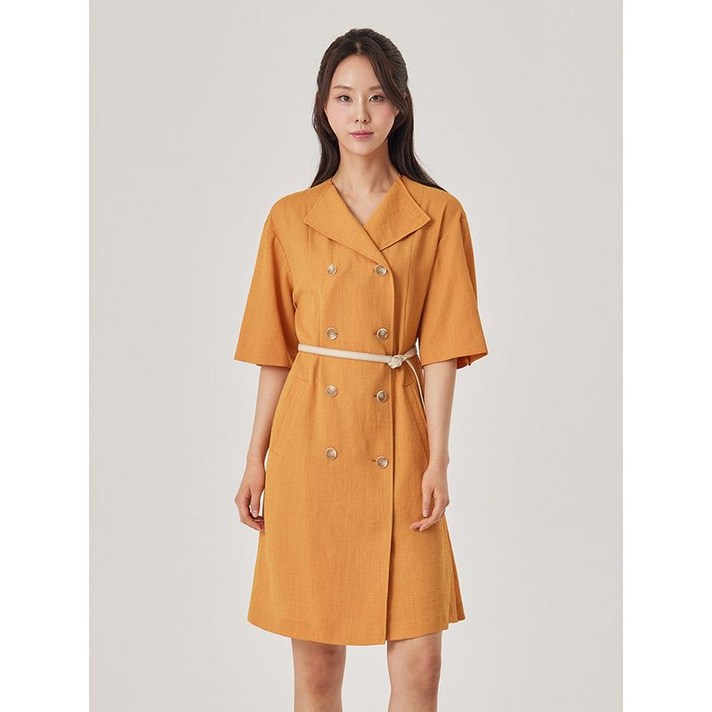 조이너스 단추바바리반팔원피스 JACU5WOP390