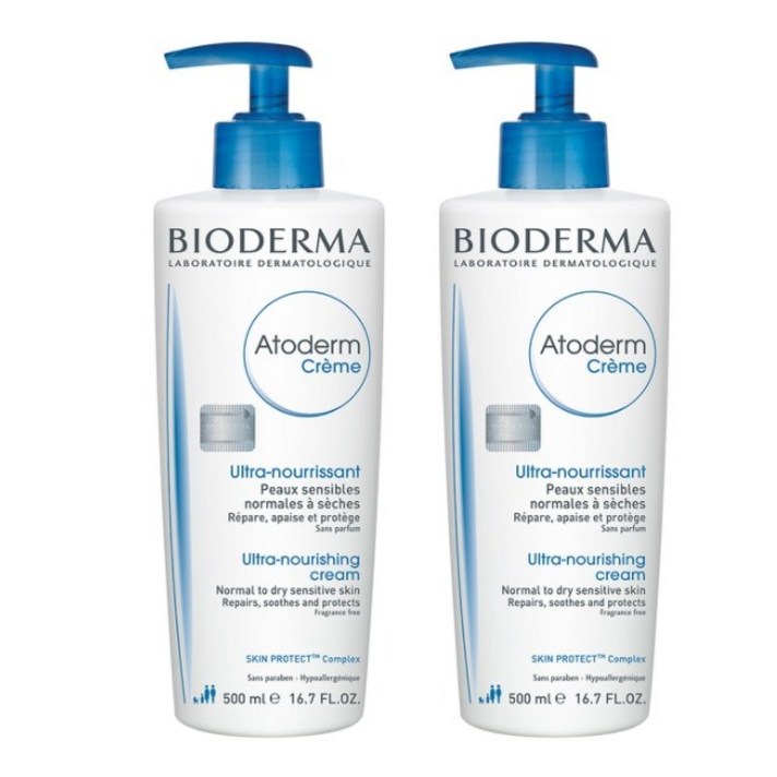 바이오더마 아토덤 PP밤 전신 고보습 크림, 500ml, 2개