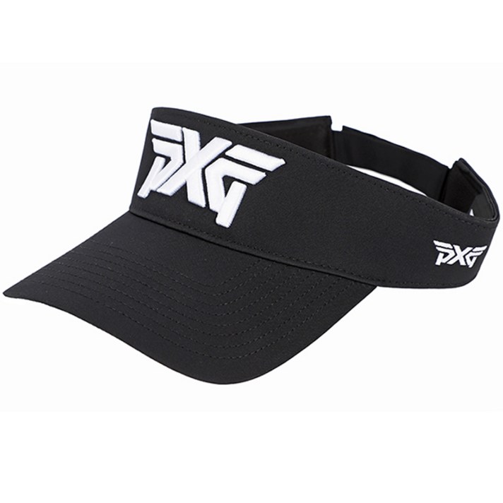 PXG 남녀공용 스포츠 바이저 골프썬캡 골프웨어 골프모자 골프캡, Black