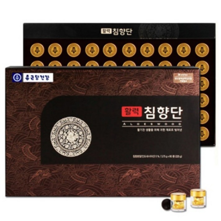  종근당건강 활력 침향단 60환, 225g, 1개 