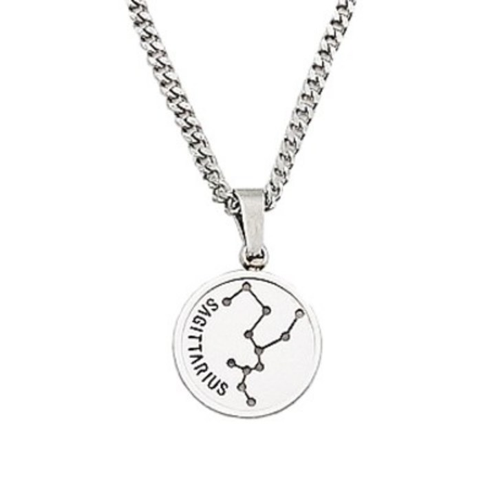 행운의 써지컬 별자리 목걸이 코인팬던트 남여공용 목걸이