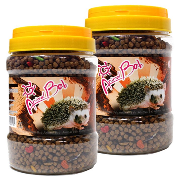 애니멀밥 고슴도치 사료, 830g, 2개