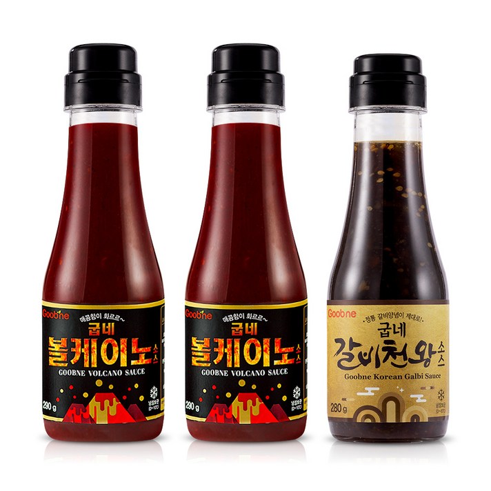 굽네 만능소스 2종 키트, 3개