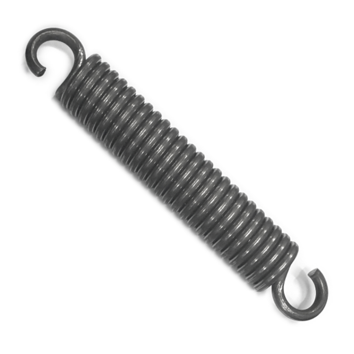  쉐이드마켓 튼튼한 철 고리 스프링 다용도 인장스프링, 고정고리 스프링 선경5.0mm 길이 약 123mm, 1개 