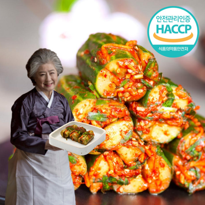 먹사부 100% 국내산 오이소박이 오이김치 소배기 우리농산물 양념 1kg 2kg 3kg 4kg 5kg, 1개