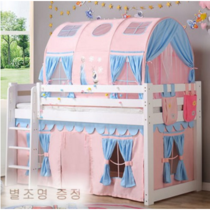 어린이 실내 걸즈 보이 프린세스 침대텐트, 001, 80cm