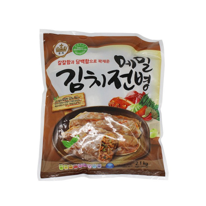준푸드 메밀 김치전병, 2.1kg, 1개