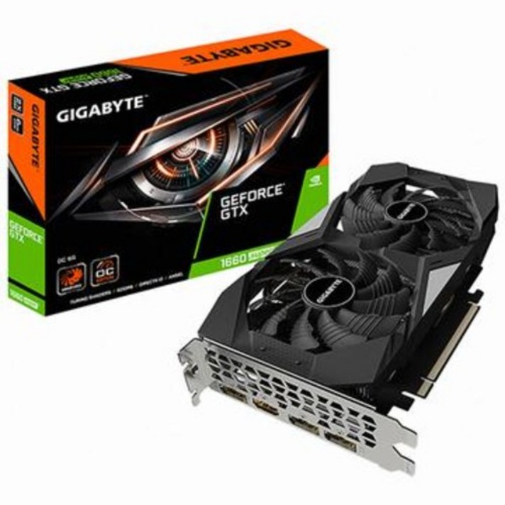 기가바이트 지포스 GTX 1660 SUPER UDV OC D6 6GB 그래픽카드 GV-N166SOC-6GD (제이씨현)