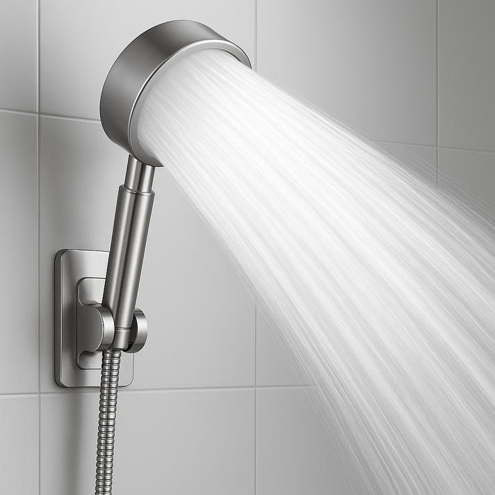 루움  강력수압 스테인리스 고압 샤워기 헤드