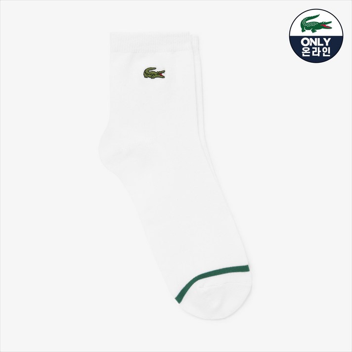 [공식판매] [라코스테] 남성 베이직 티핑 포인트 양말 RA101E-51G 001