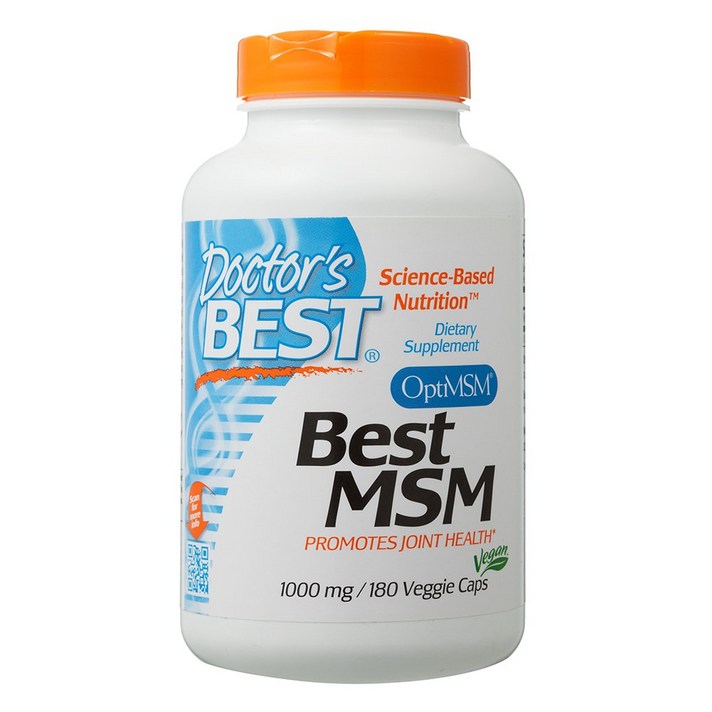 닥터스베스트 MSM 1000mg 베지 캡, 180개입, 1개