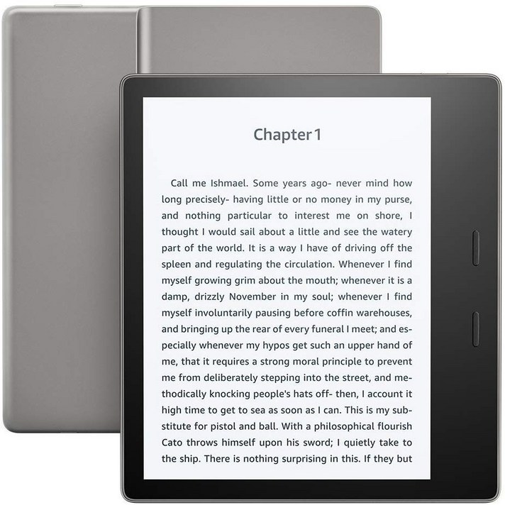 Amazon All new Kindle Oasis 10th 전자책 e북리더, Graphite, 8GB 광고 포함