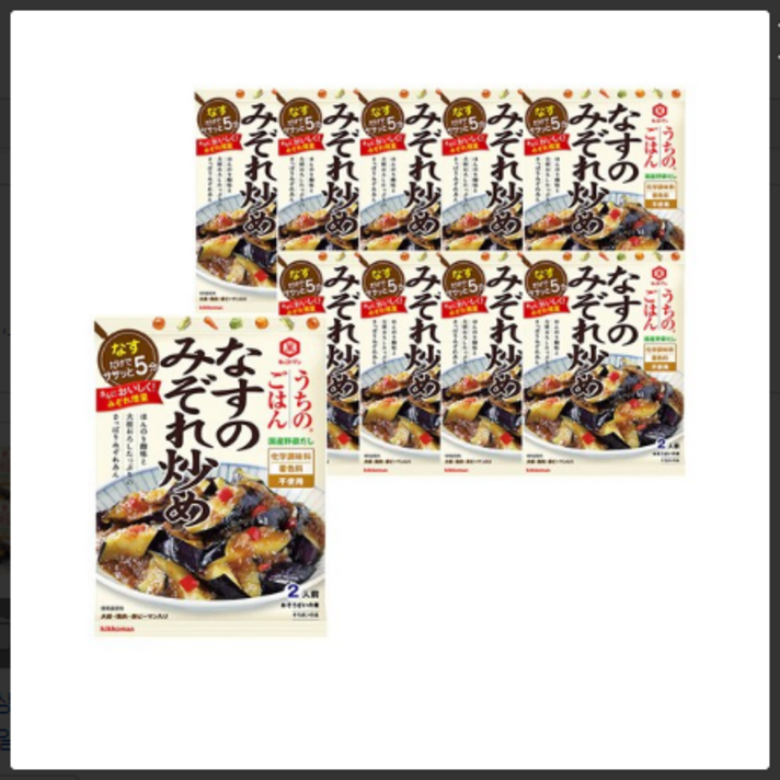 기꼬만 가지볶음용 소스, 135g, 20개