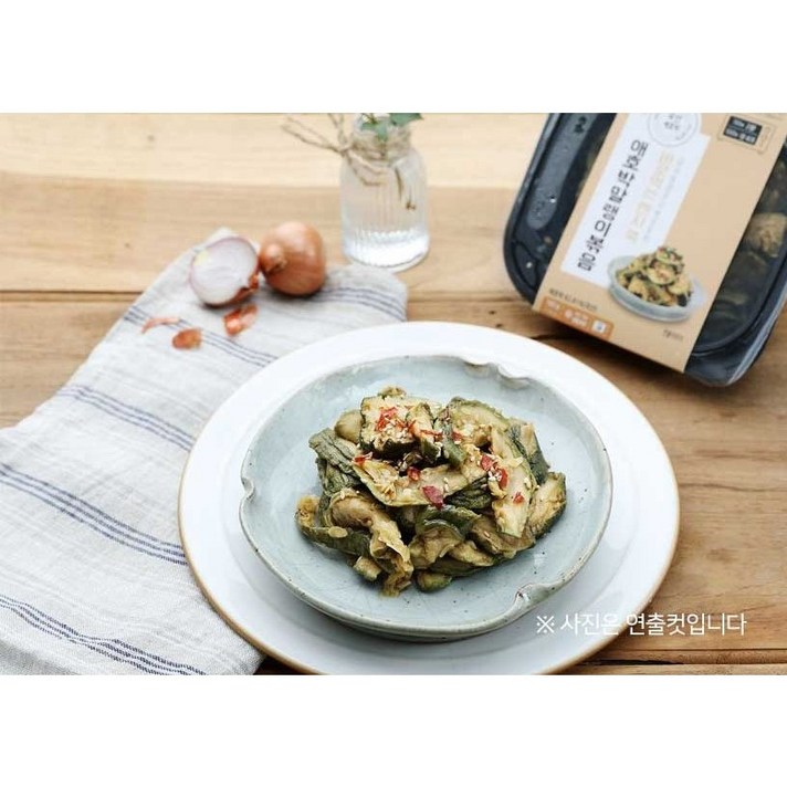 걸앤맘밥상 정월대보름음식 보름나물 가지볶음 건고구마순볶음 애호박말랭이볶음 도라지볶음 피마자볶음, 애호박말랭이볶음100g 2팩