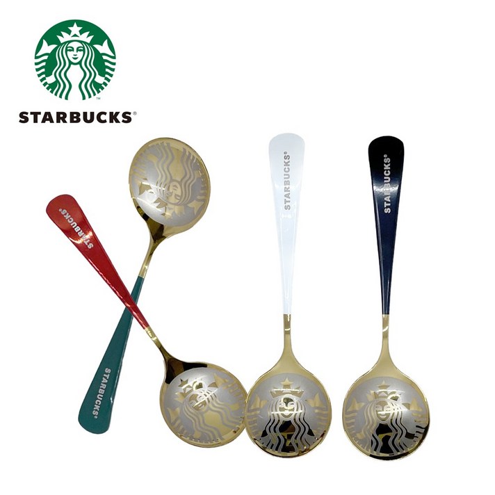 스타벅스 디저트 머들러 티스푼 4종세트 뉴패키지 스벅티스푼 선물 답례품 스푼